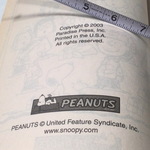 Peanuts Happy Holidays Coloring & Activity Book 2003 - Picture 5 of 5